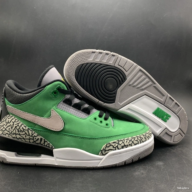 Reps TBkick 3 PE Tinker Air Ducks Jordan Retro AJ3 shoes 867493 Oregon 0801